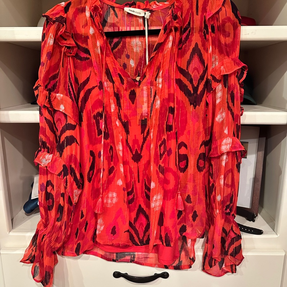 Broken Ikat top.